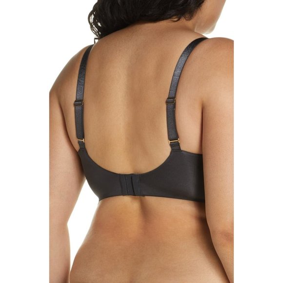 NATORI Conform Full Convertible Underwire T-Shirt Bra Black 34D #731165 NEW - Picture 4 of 11